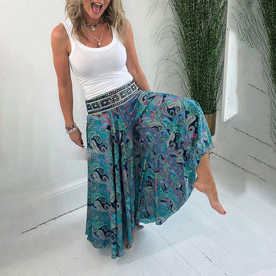 Reagan - Boho Chic Wijde Pantalons
