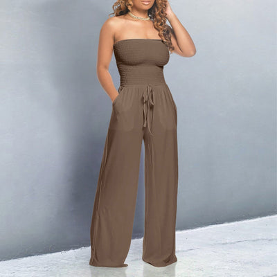 Denise - Elegante Vloeiende Jumpsuit