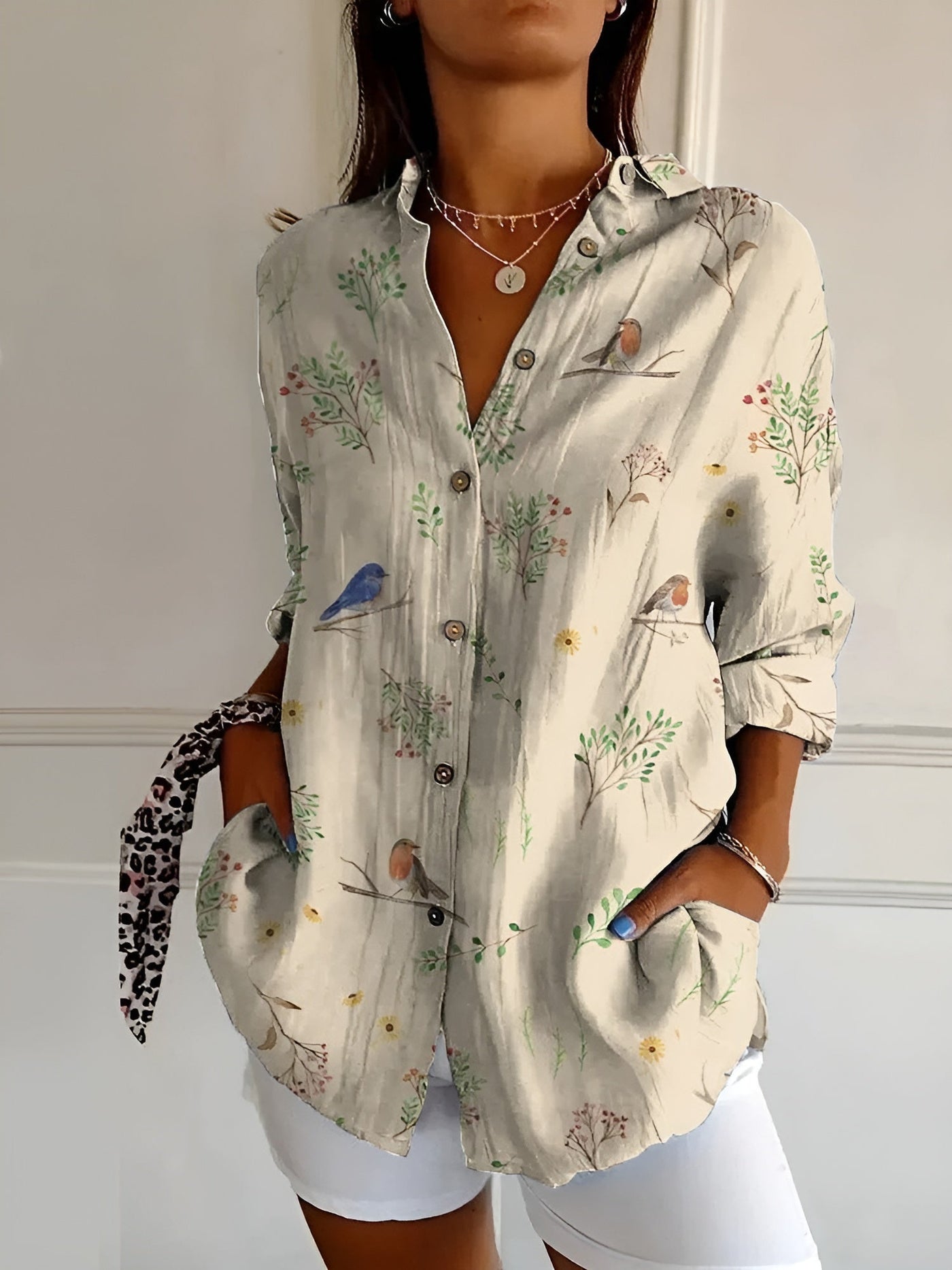Melodie - Elegante Bloemenblouse