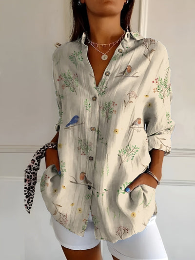 Melodie - Elegante Bloemenblouse