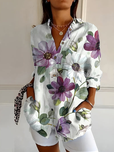 Melodie - Elegante Bloemenblouse