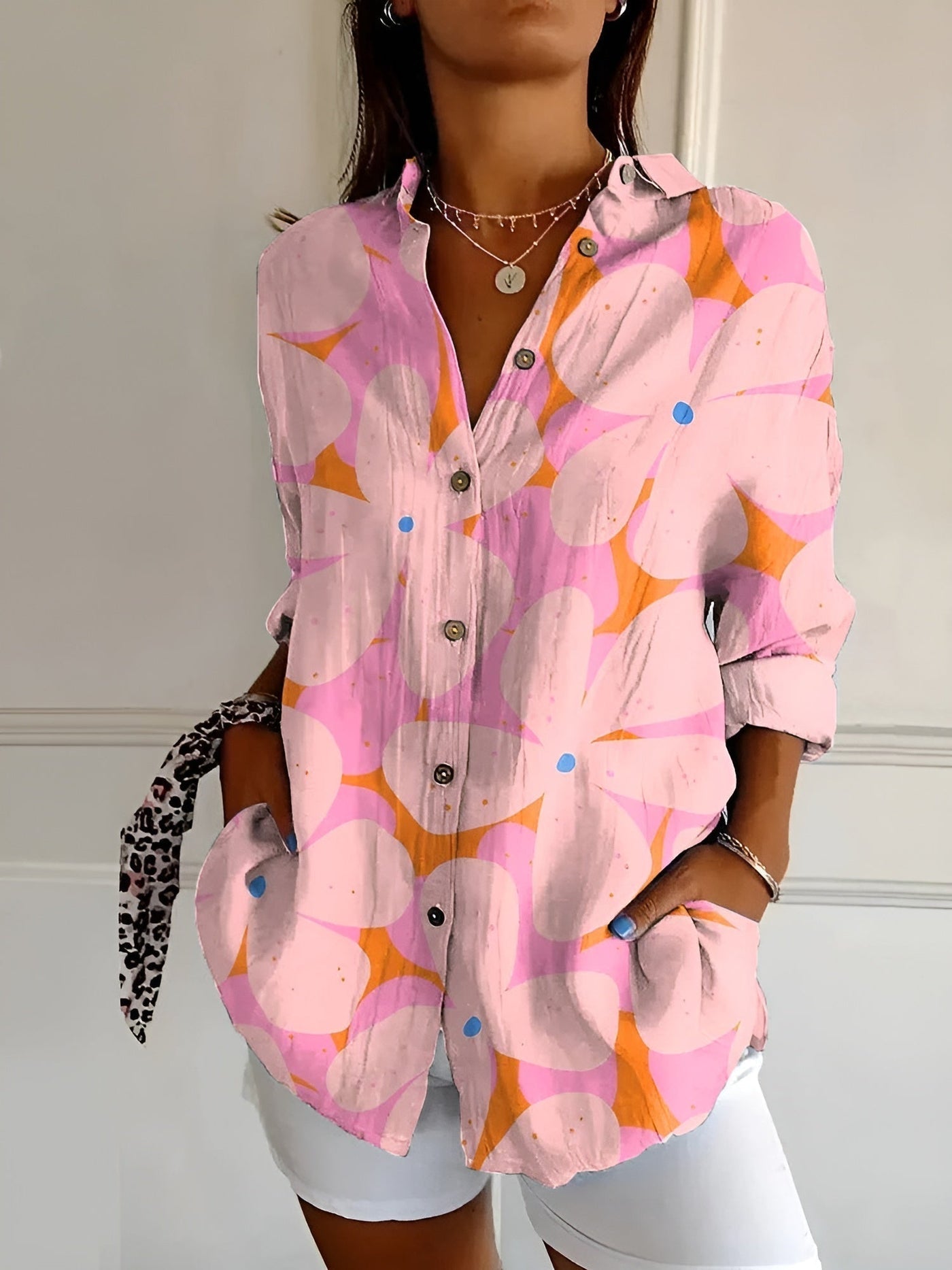 Melodie - Elegante Bloemenblouse