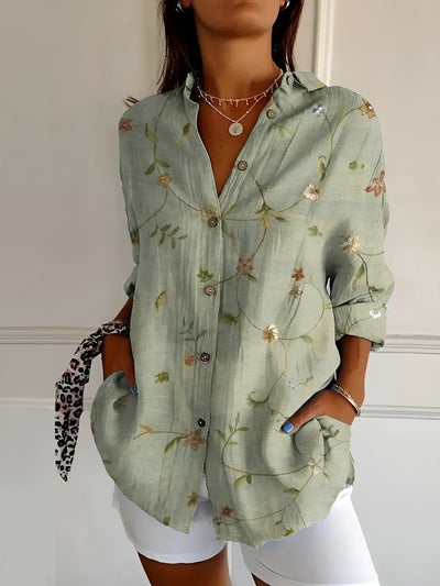 Melodie - Elegante Bloemenblouse