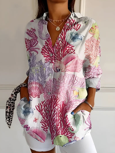 Melodie - Elegante Bloemenblouse
