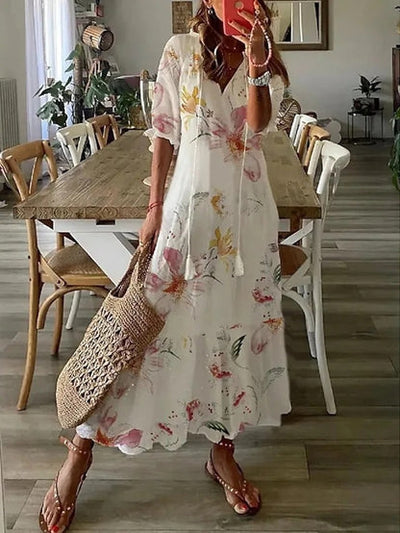 Ines - Boheemse Chic Jurk