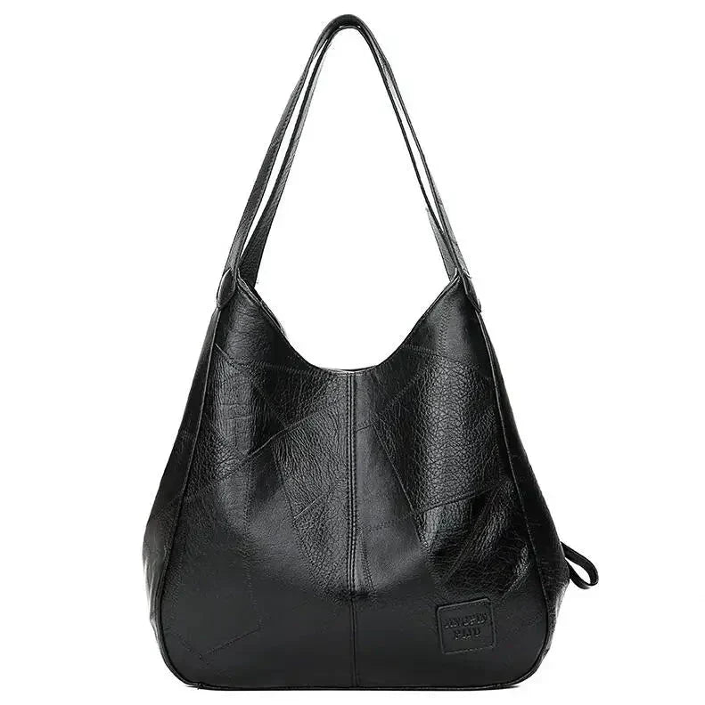 Gaia - Tijdloze Leren Handtas