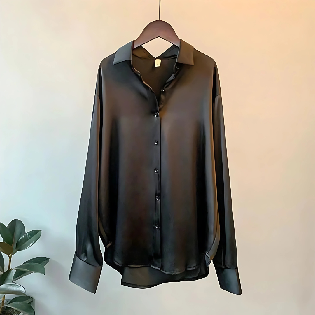 Agnes - Elegante Veelzijdige Blouse
